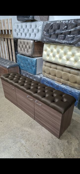 Обувница пуфик в прихожую. Банкетка в бутик. Вешалка. Этажерка. Прихож