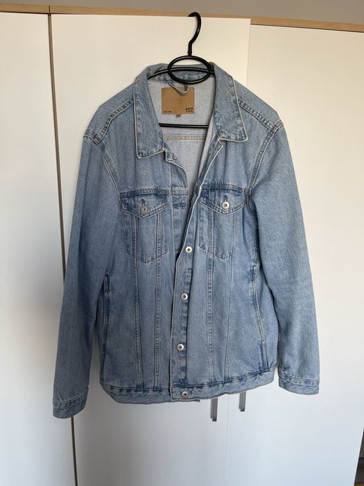 Дамско дънково яке oversize