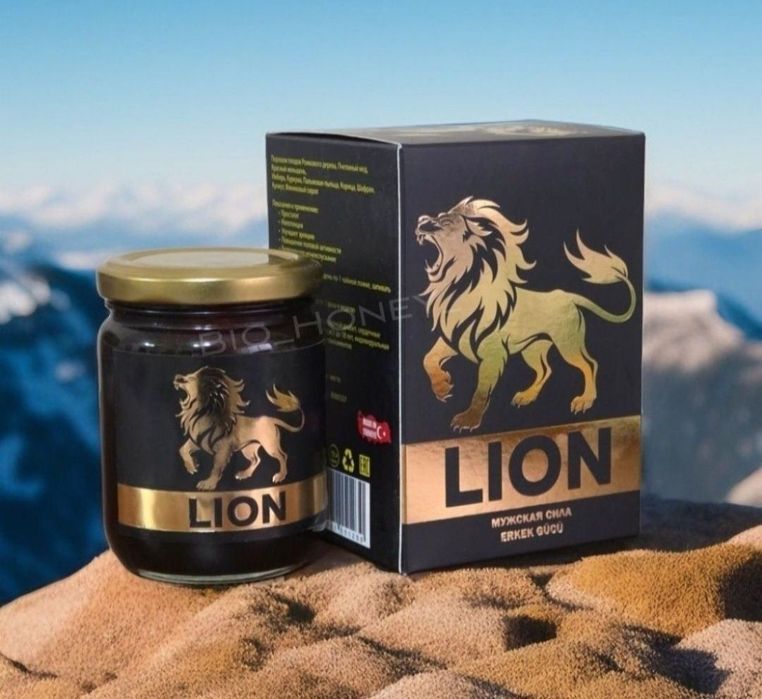 Медовая паста Lion Erkek Лев мужское здоровье