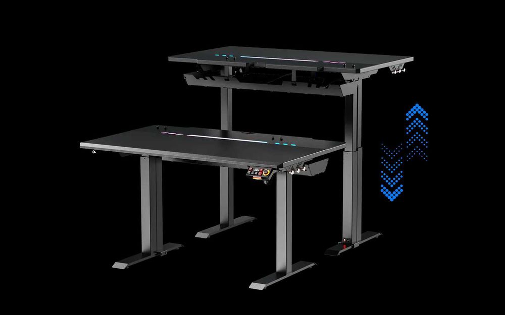 Стол автоматический для геймеров и дизайнеров DXRacer Tidal