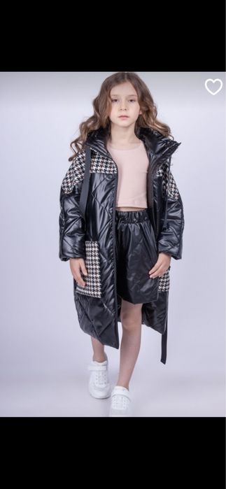 Куртка пальто демисезонное на рост 128-134