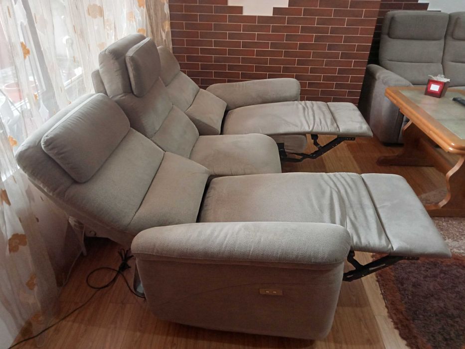 Canapea cu recliner ca noua-import-Austria-Oferta !!!