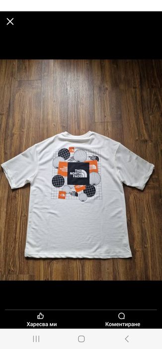 Страхотна мъжка тениска THE NF , NAPAPIJRI  размер S M L XL 2XL