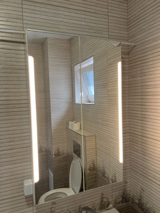 Шкав - Огледало с Осветление