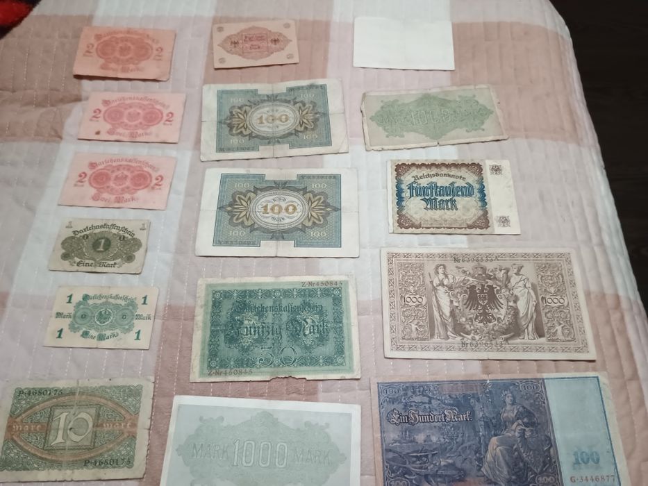 LOT Bancnote VECHI Nemțești