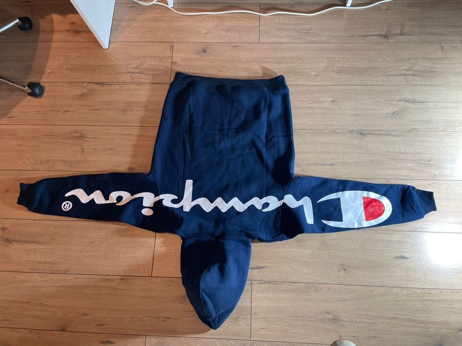 Худи Champion x Supreme