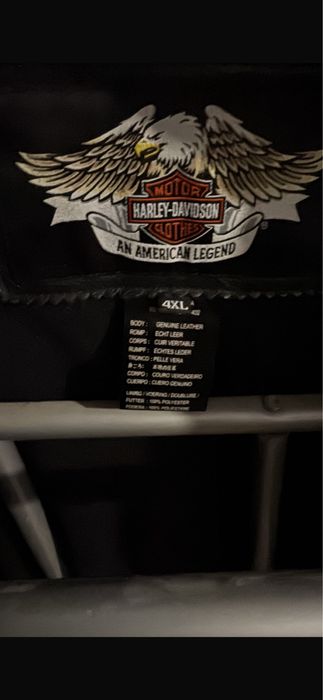 Geaca piele Harley-Davidson 4XL