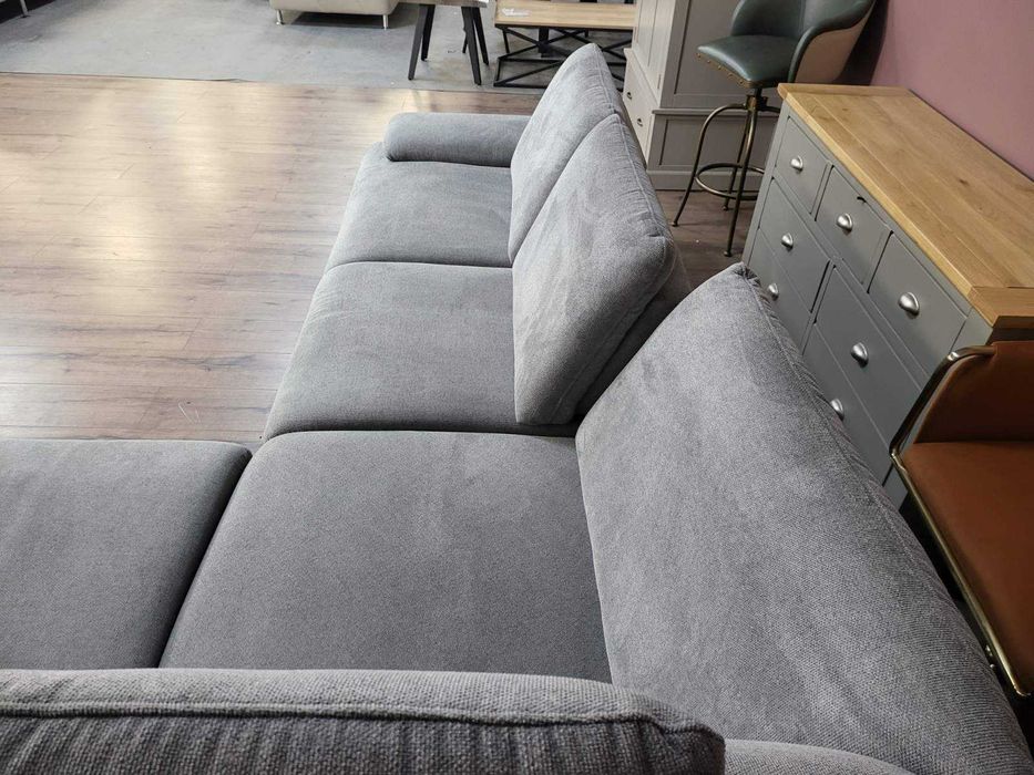 Сив ъглов диван от плат Dieter Knoll Arzona