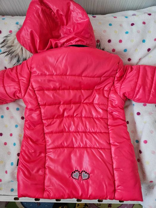 Зимни ватирани якета за момичета