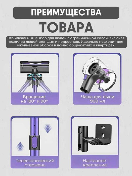 Смарт-пылесос для сухой и влажной уборки Original