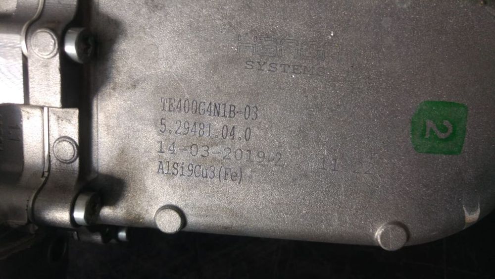 Racitor gaze cu egr 1.3 d multijet 55266963 fiat 500 x 46339124 46339121