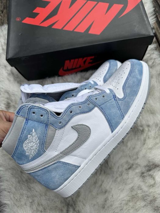 #WOW# Nike Air Jordan 1 High Hyper Royal - PREMIUM - Verificare Colet