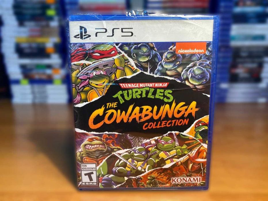 Новый** Teenage Mutant Ninja Turtles: The Cowabunga Collection PS5