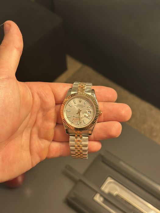 Rolex Datejust White Motif 41 mm