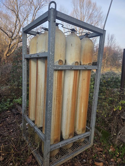 Метанови бутилки 9 броя