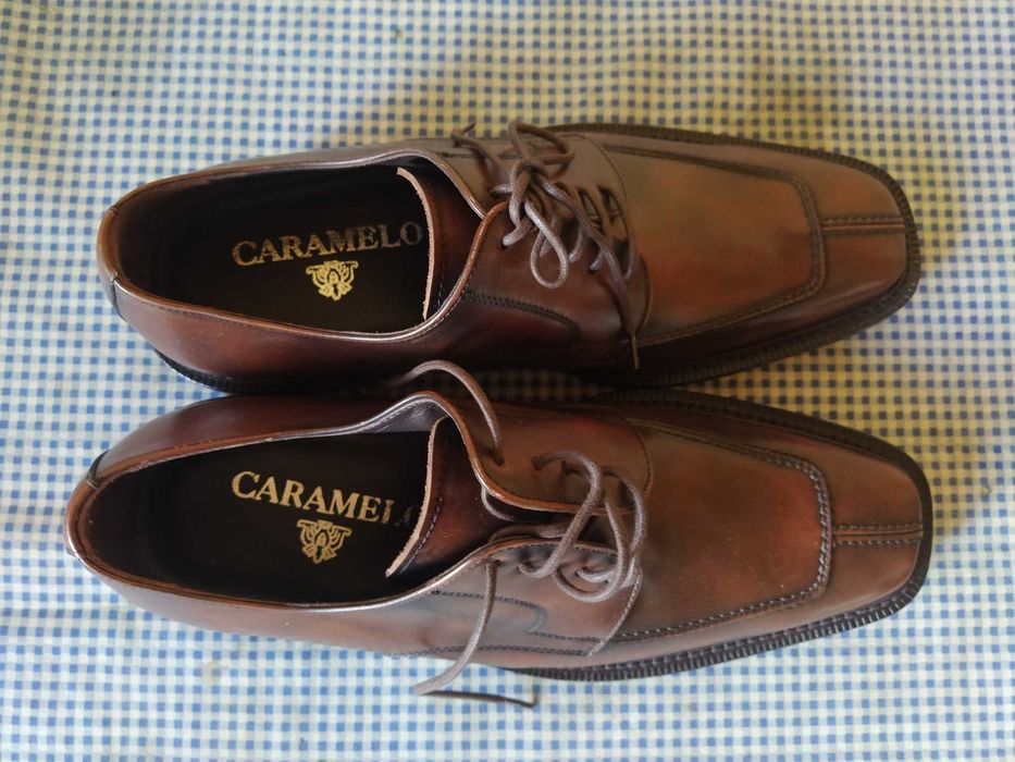 кожени испански обувки Caramelo