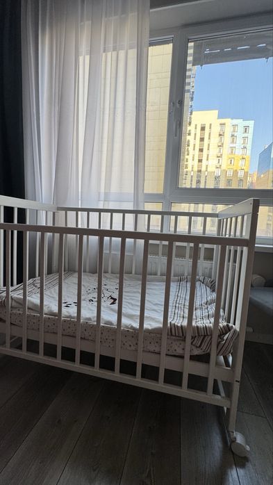 Кроватка детская до 3 лет с матрасом