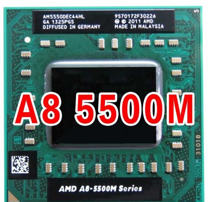 4 ядерный процессор для ноутбука AMD A8-5550M