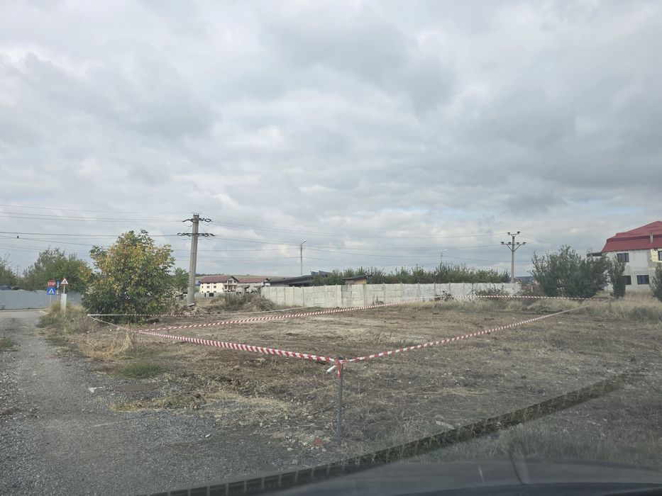 Teren intravilan  principala str V Geoanea cu proiect si autorizatie