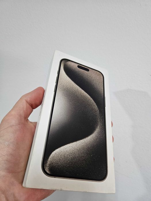 IPhone 15 Pro Max, 256 Gb, neverlock, sigilat la cutie.