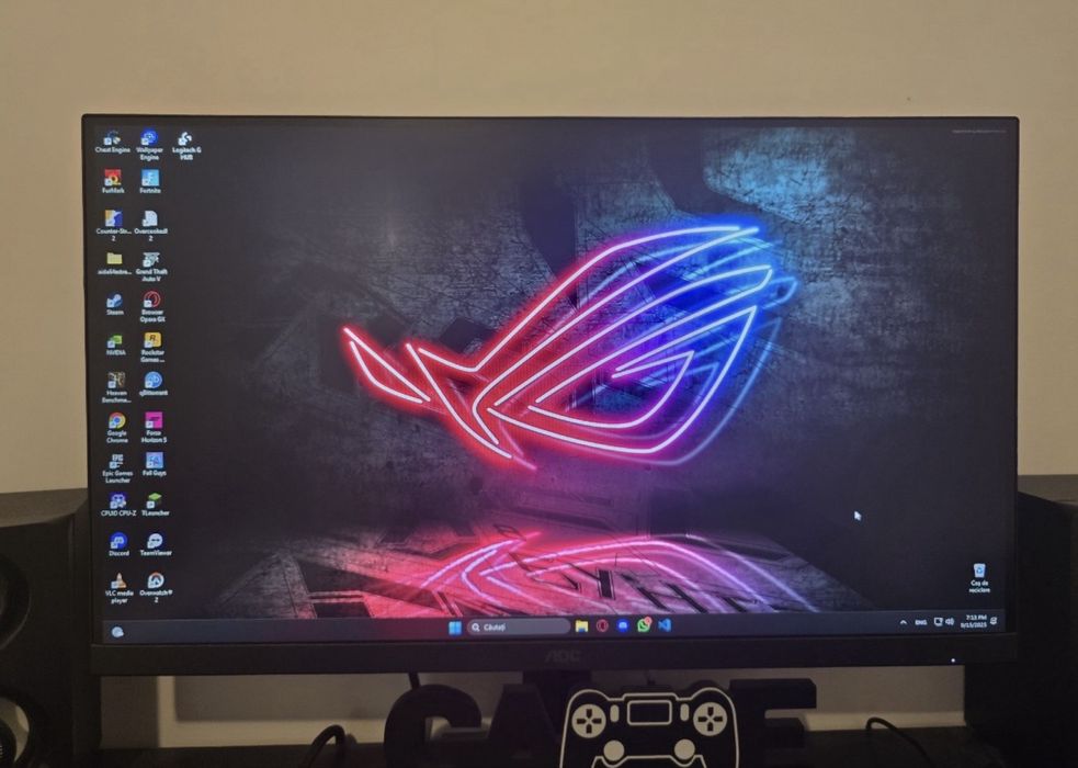 Set-up gaming profesional