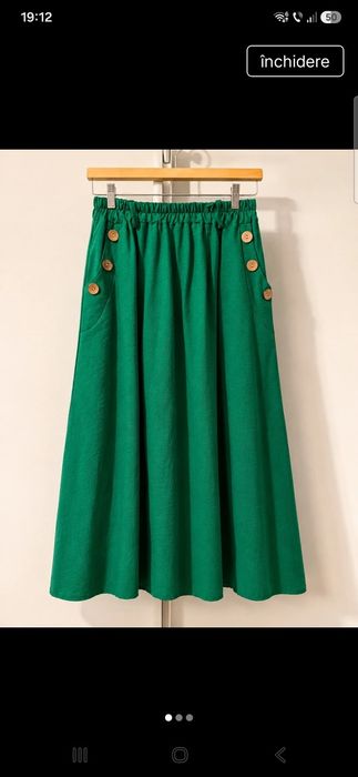 Fustă superbă,talie elastica M-L