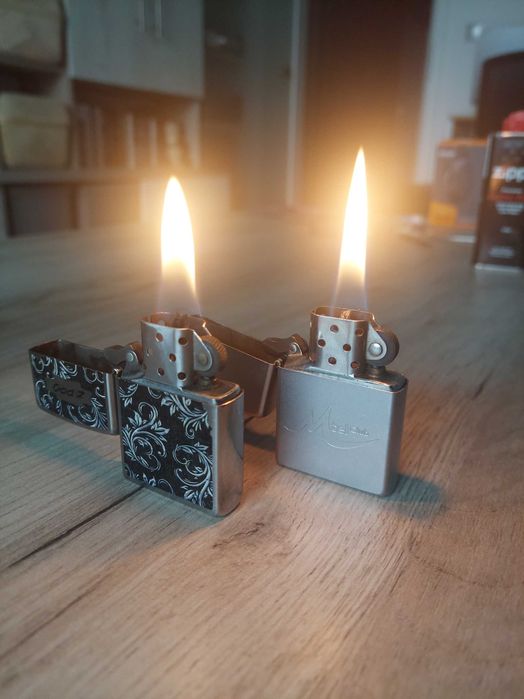 Запалки Zippo Mtel и Zippo Flower