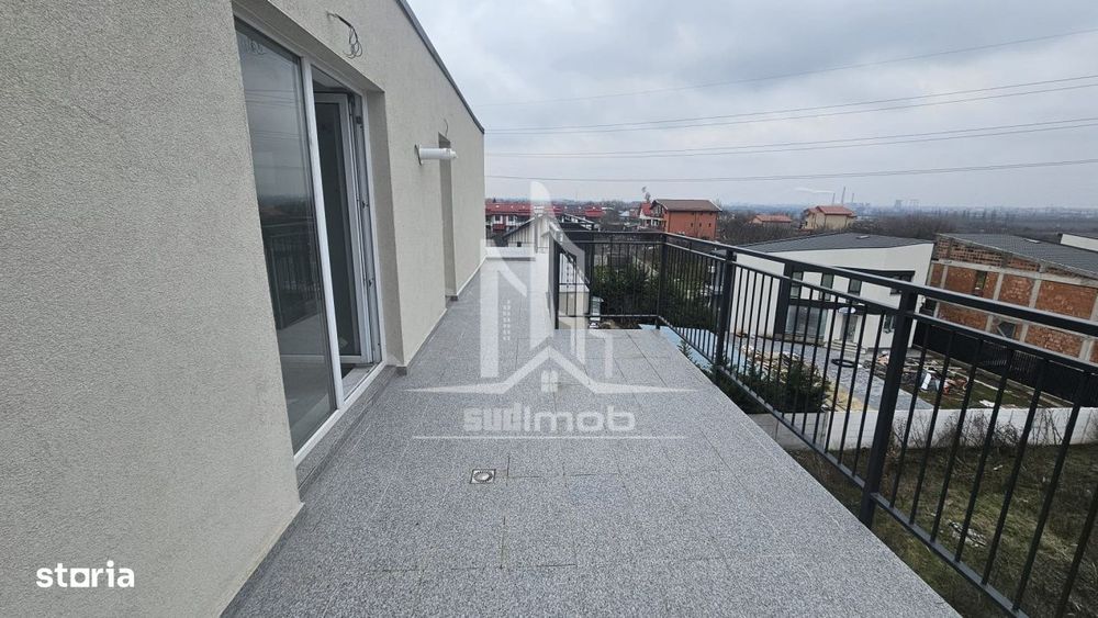 Garsoniera decomandata cu terasa 30 mp soseaua Leordeni.
