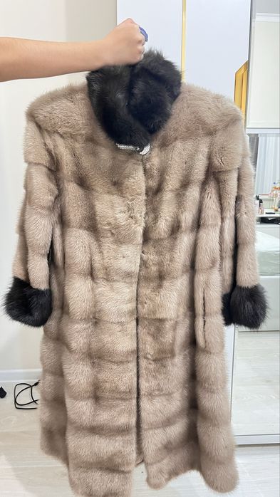 Норковая шуба б/у