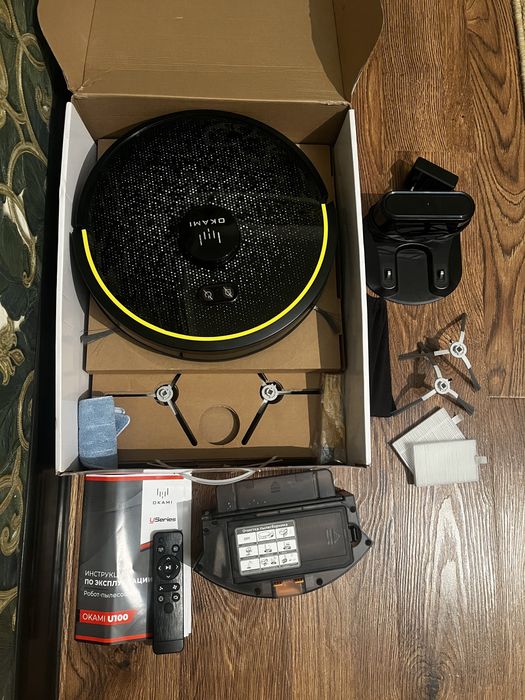 Робот-пылесос OKAMI U100 Laser черный