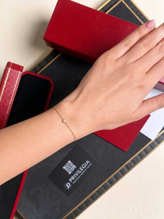 NEW Браслет с бриллиантом Cartier d’Amour Mini Model y/g