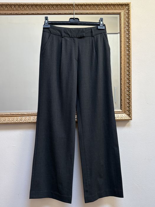 Gerard Darel, premium, 77% lână, pantaloni gri, stofă