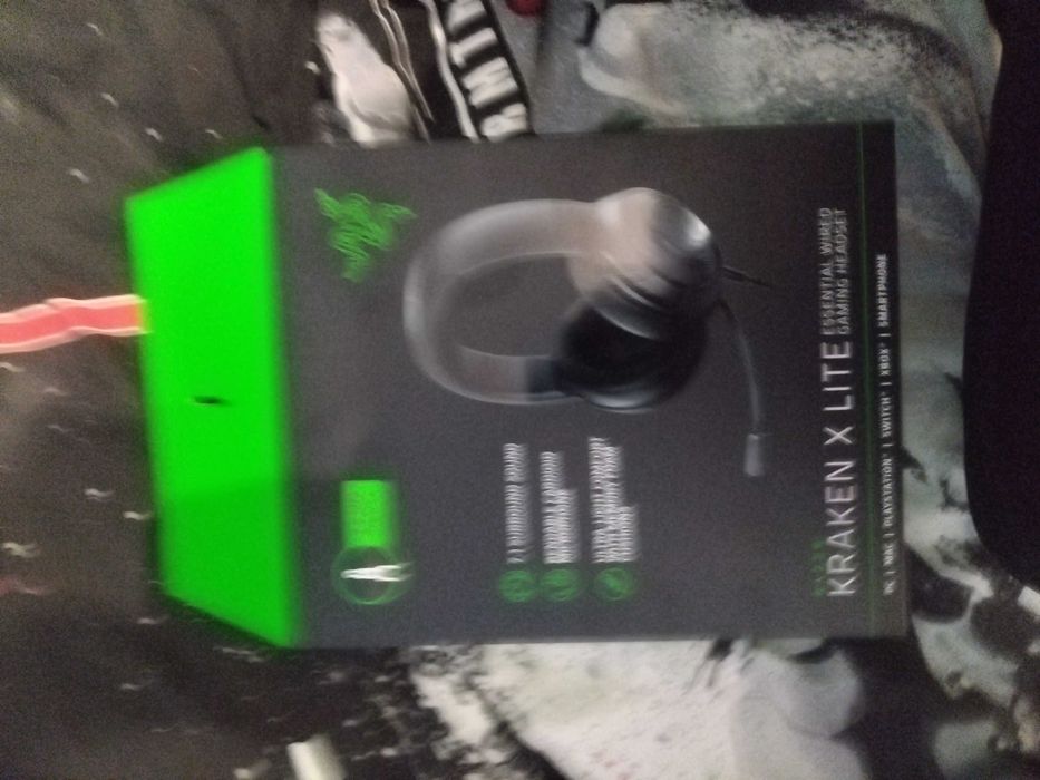 Наушники игровые razer krakenxlite