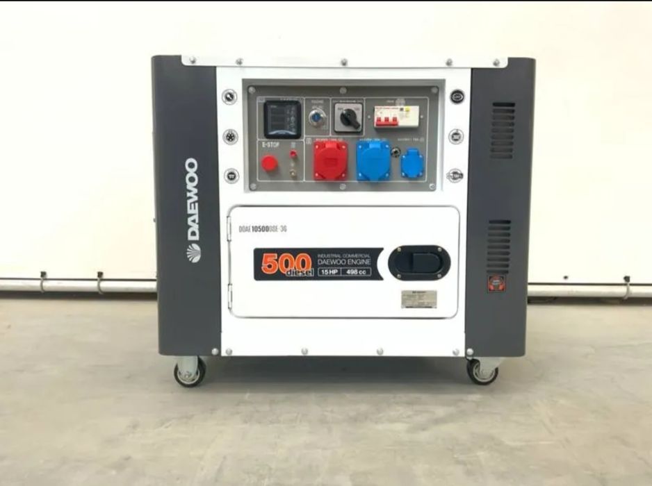 Schimb/ vand Nou! Generator diesel Daewoo - DDAE10500DSE-3G - 8.1 KVA