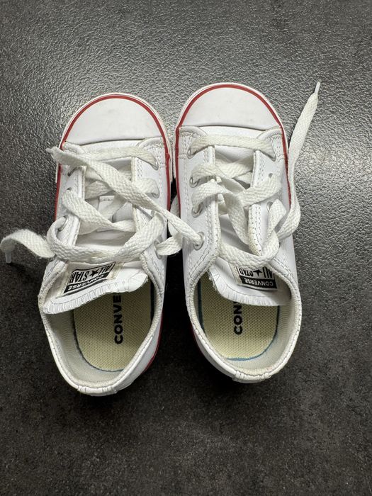 Детски кожени кецове Converse