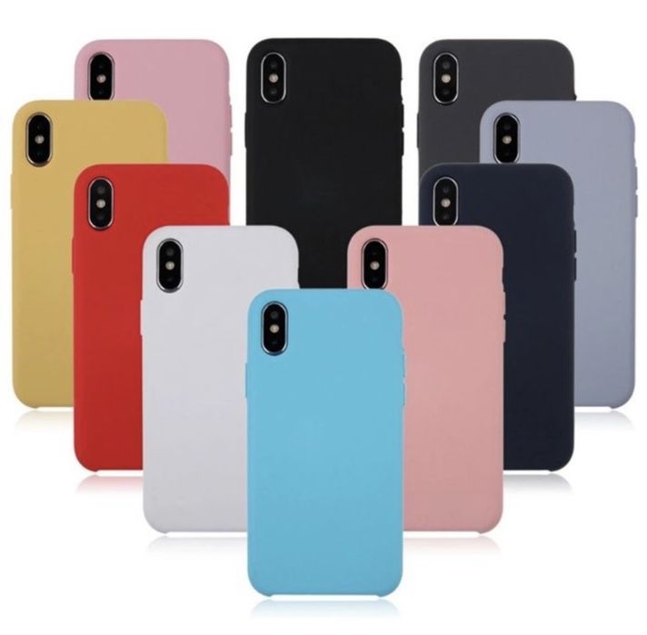 Husa SOFT CASE 0,3MM Din Silicon Interior Catifea - Iphone X XS MAX XR