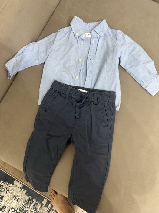 Брюки  и рубашка манго размер 80