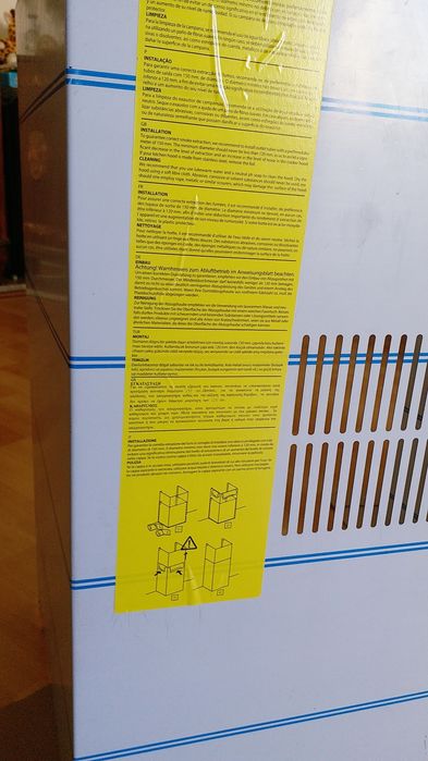Masca Inox TEKA pentru Hota Bucătărie/Produs Nou in folie de protectie