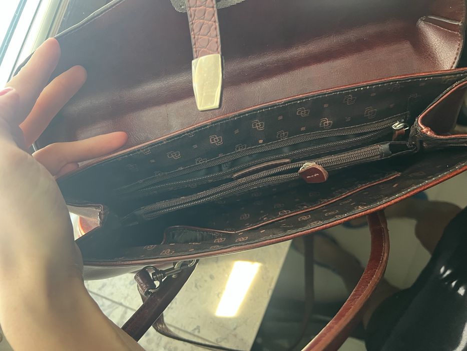 Geanta piele naturala Abaccino Milano