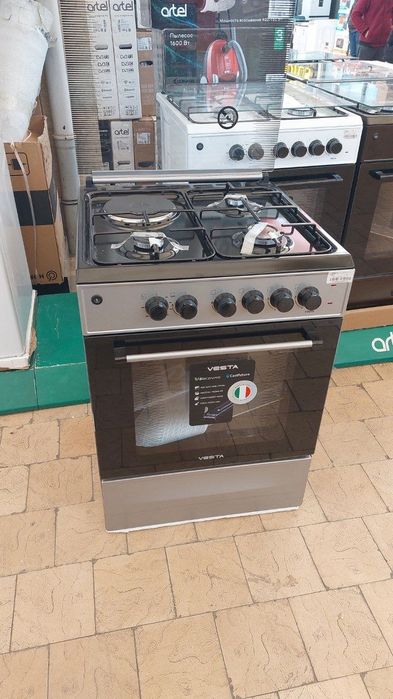 VESTA gaz plitasi Zajigalkali 3 tasi 1 tasi tokda ishlaydi