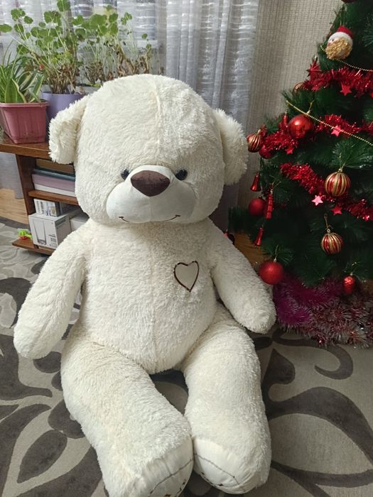 Мишка белый новый