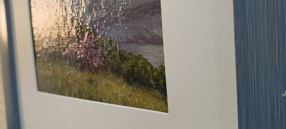 Картина маслом,  Размер 32х26 , с рамой и богетом