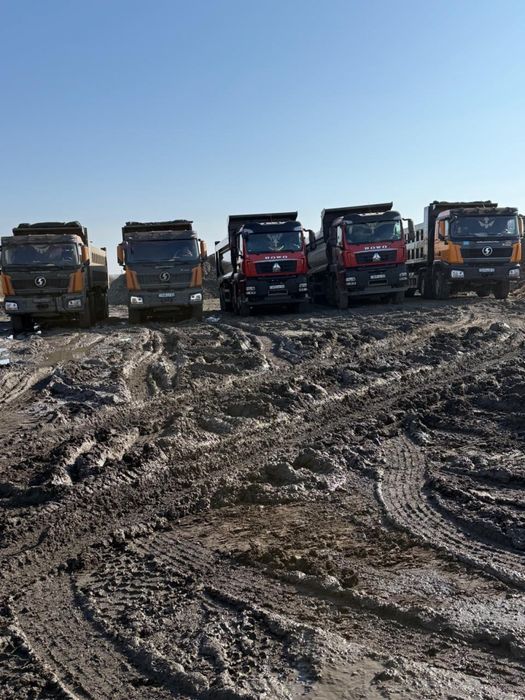 Перевозка щебня, песка. Инертный материал.