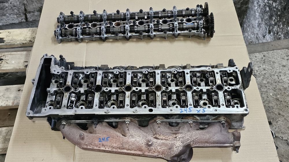 Глава със валове n57d30a н57д30а n57 н57 бмв bmw 245 касета