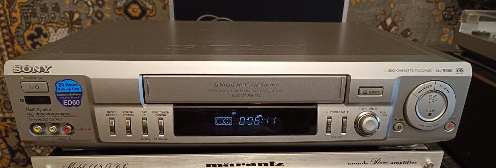 Стерео видео магнитофон Sony slv-ED60