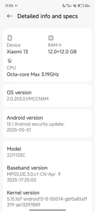 MI xiaomi 13 в отличном состояний