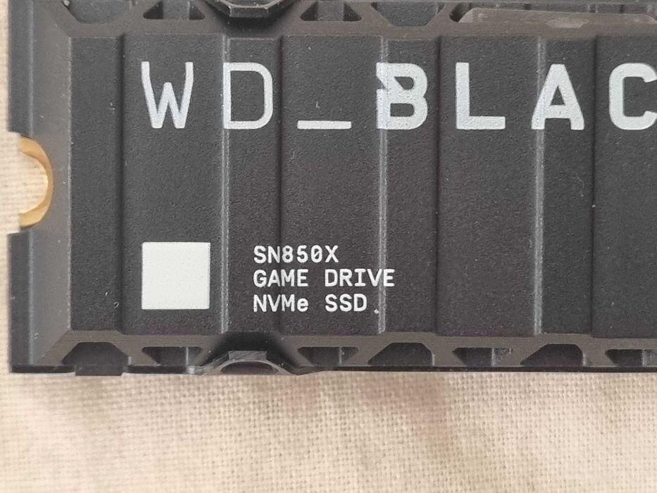 SSD WD Black SN850X, 2TB, PCIe Gen4 x4, NVMe, с радиатор