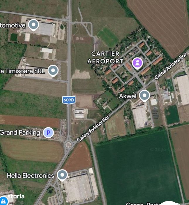 Teren extravilan industrial Aeroport Timisoara