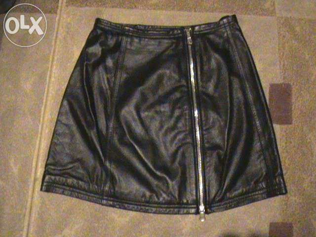 fusta mini din piele