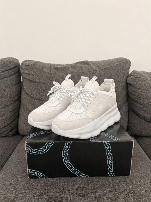 Versace Chain Reaction White 40-44